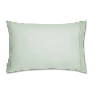 Plain Dyed Cotton Percale Green 200TC Housewife Pillowcases 50 x 80 cm (2)