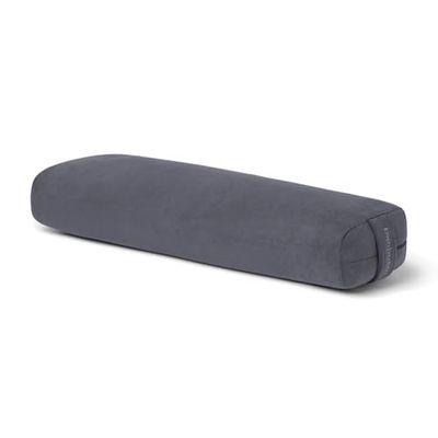 Manduka Enlight Lean Rectangular Yoga Bolster, Thunder, Donna