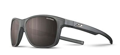 Julbo Cruiser zonnebril, uniseks, voor volwassenen, Matzwart frame, getinte gepolariseerde glazen Spectron 3, one size