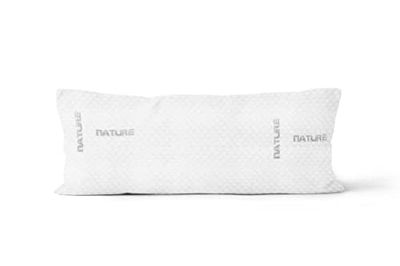 Soleil d'ocre Cuscino Traversino, Poliestere, Bianco, 160 cm