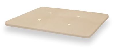 HOGAR24 ES | Base tapissée renforcée, Tissu 3D Beige, valves de Transpiration, Pieds Non Inclus | Dimensions : 150 x 180 cm