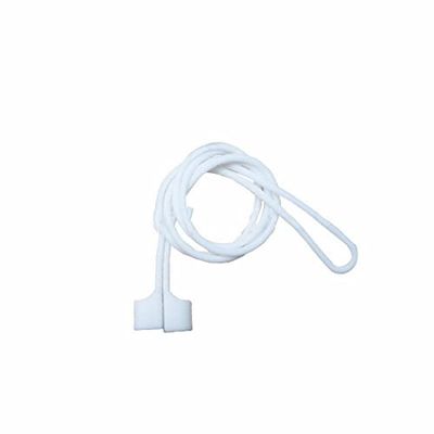 Mjukt silikon sport headset anti-tapp-tejp supermagnetiskt användbart för Airpods-White