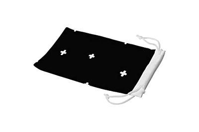 Bonamaison Imprimé Numériquement Lunettes Étui avec Cordon de Serrage, 100% Coton, Sac Lunettes, Pochette à Lunettes, 1 Pièce, Taille: 11x19 Cm