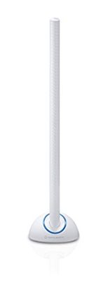 Oehlbach Scope Max - Antena de varilla activa DVB-T2 HD y DAB con filtro LTE - Antena interior digital - amplificador ajustable - antena interior - blanco