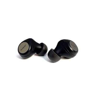 COMPLY TrueGrip Pro TW-170-A, Punte per Auricolari in Memory Foam Nero, Compatibili con Jabra Elite 75t/65t, 6 Pezzi
