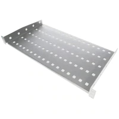 A LAN BALDA FIJA para ARMARIOS DE 19 SA-P-19-1U-250-2-S 250 mm Color Gris