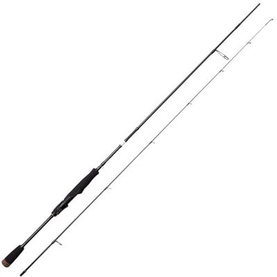 Savage Gear kunstaas hengel, SG2 Ultra Light Game Spinning hengel voor roofvissen, snoekbaars baars, 2,71m Matige snelle actie, robuust, zwart, Unisex