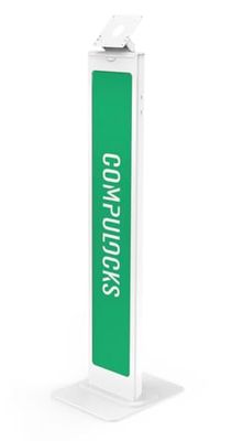 Compulocks 140 W "Compulocks" surfplatta stativ fot aluminium/vit