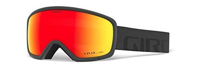 Giro Snow Unisex – okulary narciarskie dla dorosłych RINGO Grey wordmark vivid Eber, rozmiar uniwersalny
