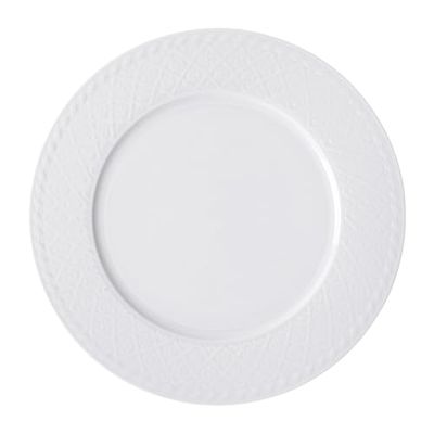 Villeroy & Boch Prato de apresentação Cellini, 31 cm porcelana premium, branco