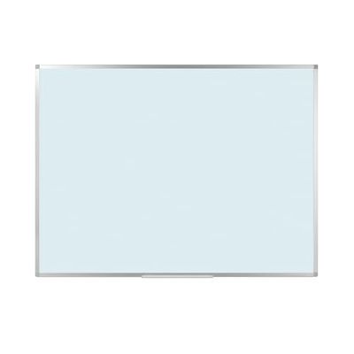 Bi-Office Ayda Pizarra Magnética Sky, 90 x 60cm, Superficie de Acero Lacado, Marco de Aluminio