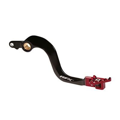 RFX FXRB 10501 99RD Solid Tip Achterrem Pedaal Honda Crfx250 04>On, Rood