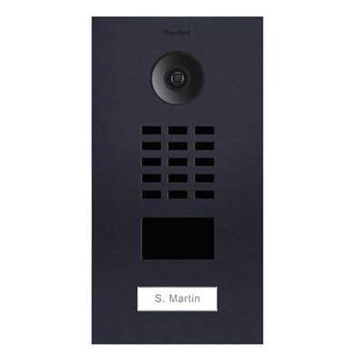 DoorBird – d2101 V – Portier Video Ip con lettore di badge RFID, Antracite