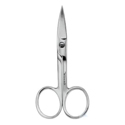 Hammacher Forbici per unghie, curve, lama dentata, lunghezza 90 mm