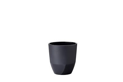 Mepal - Goblet Silueta - Tasse à thé et à café - Lavable au lave-vaisselle et résistant au micro-ondes - Vaisselle - 200 ml - Nordic black
