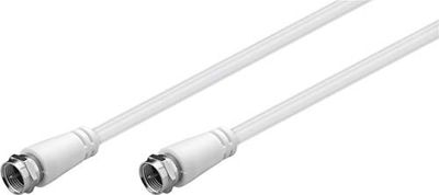 Goobay 66622 Cavo antenna SAT (classe A >85 dB) schermatura doppia - Spina F > Spina F (schermatura completa 100 %)