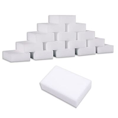 Magic Sponges - Borrador de Limpieza, Paquete de 50 Almohadillas de Espuma de Esponja de melamina, Esponja Multifuncional para Limpieza del hogar, Esponja de Cocina para Muebles, baño, bañera,