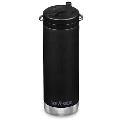 Klean Kanteen TKWide 16 oz (med vridlock) - svart