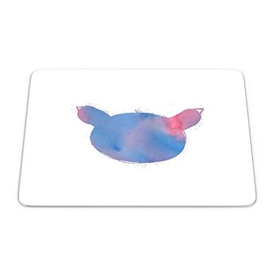 Bonamaison, Rectangle Pop Art Digital Printed Mouse Pad, Non-Slip Base, for Office and Home, Size: 22 x 18 cm