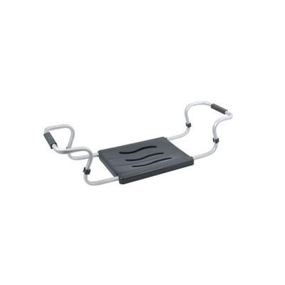 MSV Nottingham Rehab Supplies Siège de Baignoire Extensible en Aluminium et Plastique Anthracite Charge maximale 150 kg 55-70 x 18 x 26 cm