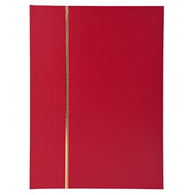 Exacompta Medium Classic Stamp Album, 32 Pages - Red, 17 x 22.5 cm