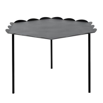 Arti & Mestieri Merletto Table Basse de Salon, Noir, 61 x 56 x 41