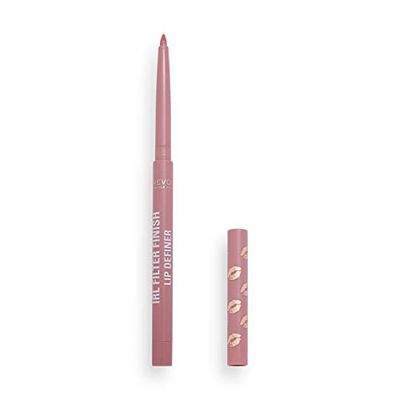 Revolution Makeup IRL Filter Finish Lip Liner Definer, altamente pigmentato, da indossare tutto il giorno, Chai Nude