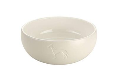 Comedero para Perro Hunter Blanco Cerámica Silicona 900 ml