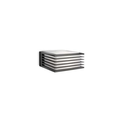 Philips LED Shades Lampada a Parete per Esterni, Attacco E27, IP44, Antracite