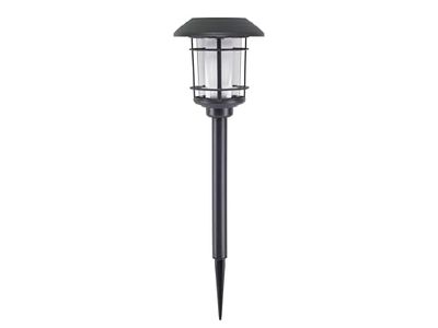 BEPER P207ILO100 Lampada solare con effetto fiamma, picchetto per fissare al terreno, protezione all’acqua IP44, h 43cm