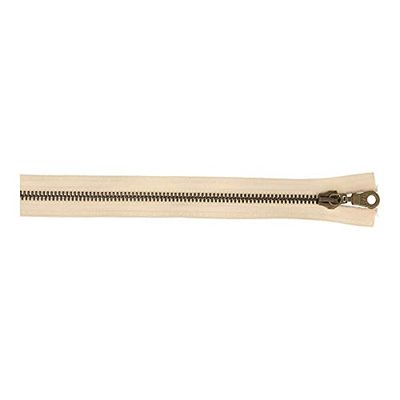 Opti Zip Fastening, 00849 Beige, 65 cm