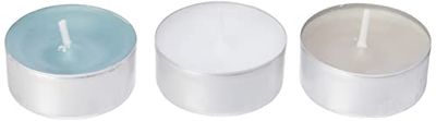 Spaas 0338334,999 24 Velas de chá perfumadas cores sortidas, ± 4,5 horas - Cotton Blossom, bege, D 39 mm x A 16 mm