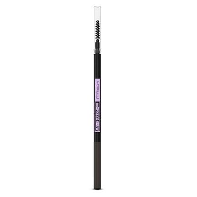 MAYBELLINE New York Lápiz cejas automático Express Brow Ultra Slim, Tono 05 Deep Brown, 1 Unidad (Paquete de 1)