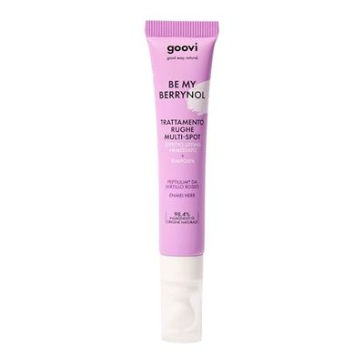 GOOVI Be My Berrynol Multispot Treatment – Cura intensiva con effetto lifting istantaneo – Riduce rughe e rughe mimiche – 15 ml