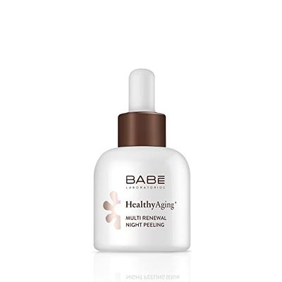 Laboratorios Babé – Multi Renovante Sérum Peeling di notte | HealthyAging+ | Stimola il rinnovamento della pelle | Pelle più luminosa | 30 ml