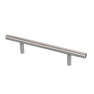 DESIGN-MAT DM003.in.12.544.5 Bar Handle L.608x Diameter 12 x 544 mm Brushed Stainless Steel