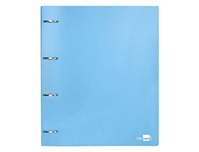Liderpapel 4 Mixed Ring Binder 40 mm Polypropylene DIN A4 Opaque Sky