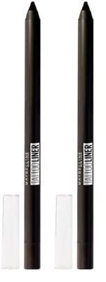 Maybelline Tattoo Liner Gel Pencil, 900 Deep Onyx Black, 1 Count (Pack of 2)