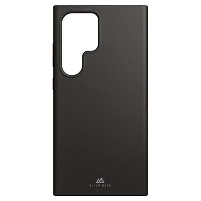 Black Rock Fodral för Samsung Galaxy S24 Ultra Urban Case [Silikonfodral] [mikrofiberfoderfodral] - svart
