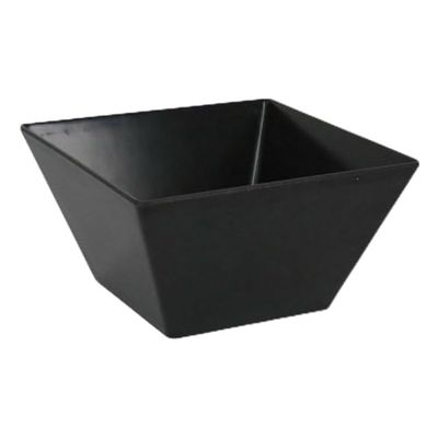La Mediterránea Bol pour apéritifs en mélamine anthracite 13 x 13 x 7 cm (24 unités)