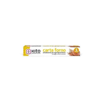 TrAdE Shop Traesio Rotolo Bobina Carta Forno 41GR/mq per Alimenti 6 MT 280° per Dolci Biscotti