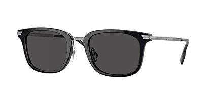 Burberry Heren Peter Zonnebril, Zwart, 51