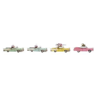 VEHICULO DECORACION METAL PE 25,8X10,5X9,5 4 SURT