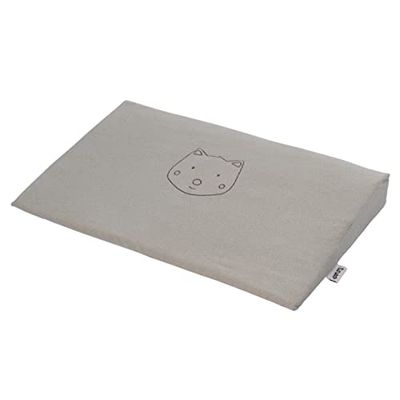 TINÉO - 10° lutande plan, för säng 60 x 120 cm, avtagbart överdrag, tillverkad i Frankrike, 35 x 55 cm, 0-2 år (P'tit Loup)