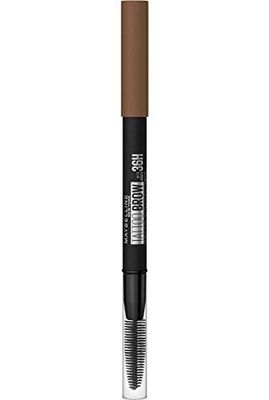 Maybelline Tattoo Brow Semi Permanent 36HR Eyebrow Pencil Longlasting Thicker Fuller Eyebrows, Soft Brown 03, 1 Count (Pack of 1)