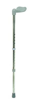 Aidapt Medium eft Handed Adjustable Height Lightweight Walking Stick with Anti Slip Ferrule Foot to Aid Stability and Confidence when Walking Supplied with a Hanging Carry Strap