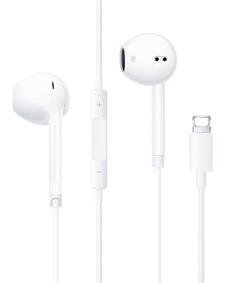 YEOU - Auriculares para iPhone 11, Auriculares para iPhone 12 estéreo HiFi, con micrófono y Control de Volumen, Plug and Play, compatibles con iPhone 11/11Pro/12/12 Pro/13/13 Pro/14/8/7 Plus/XR/X/XS