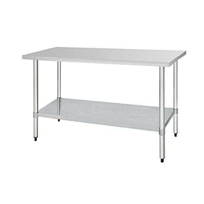 Vogue T378 mesa de acero inoxidable