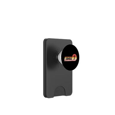 Balonmanista Cumpleaños nacido en 1982 Mujeres Balonmano PopSockets PopWallet para MagSafe