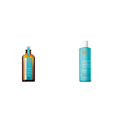 Moroccanoil Soin Light, 100 ml & Shampooing Reparateur Hydratant, 250 ml